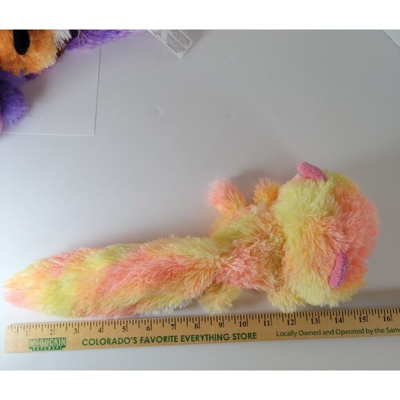 Lot 3 Long Tail Plush Cat and Red Panda Stuffed Animals 16" Multicolor Plushie - Picture 14 of 16